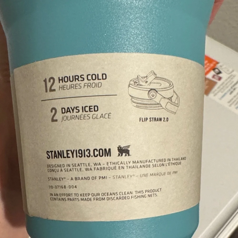 Stanley The IceFlow FlipStraw Tumbler- 30oz. Agave color - Picture 6 of 7